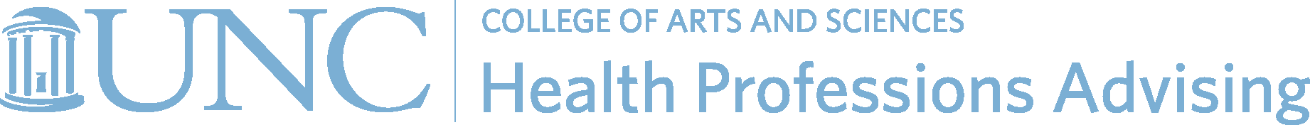 UNC Health Professions Advising Logo